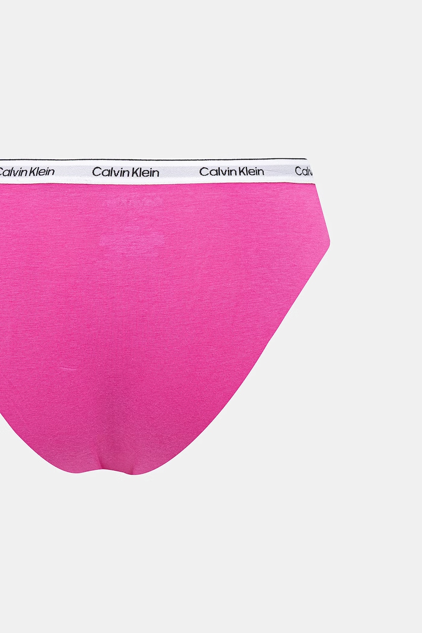 Calvin Klein Underwear nohavičky dámske bavlnené s elastanom 3-pak