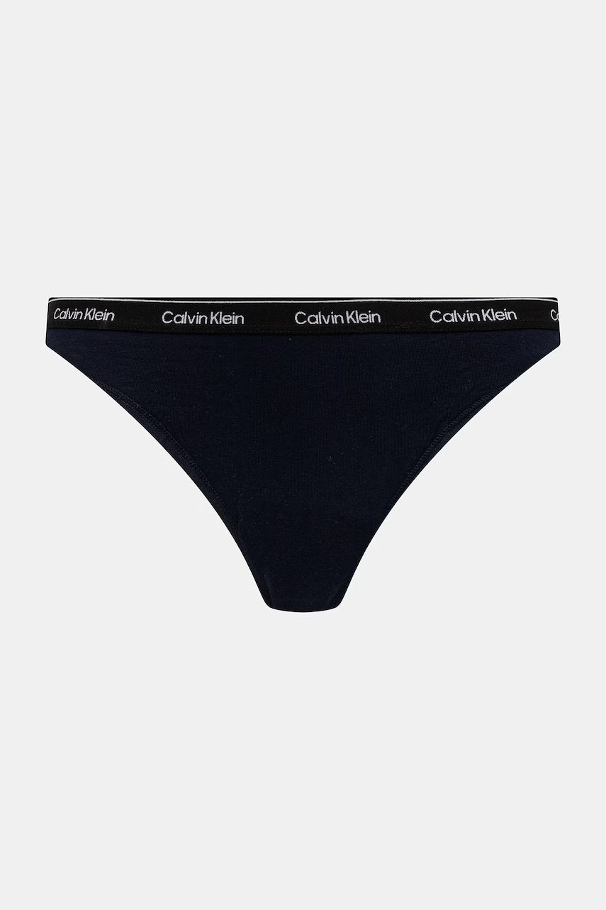 Dámske tangá s bavlnou Calvin Klein Underwear 7-pak