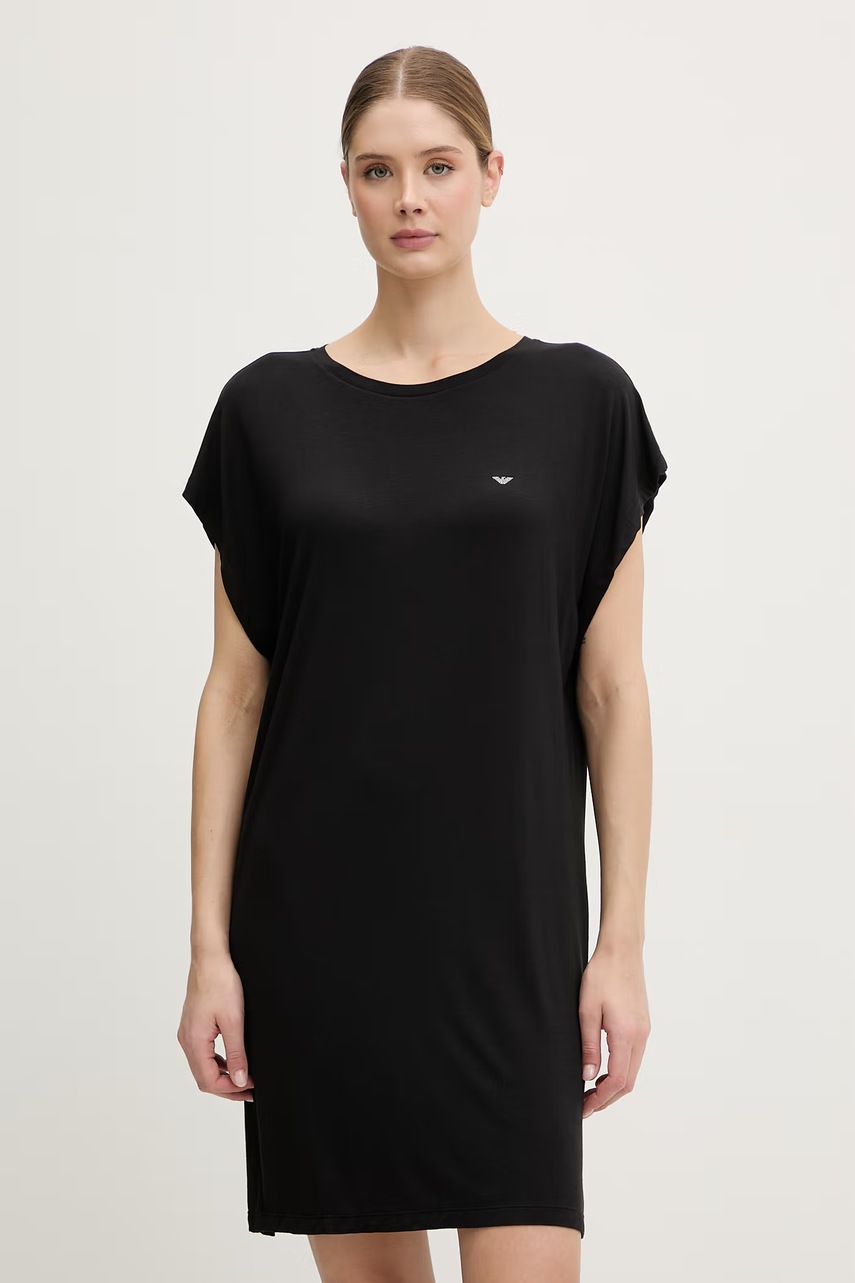 Emporio Armani Underwear cămașă de pijama pentru femei, cu vâscoză