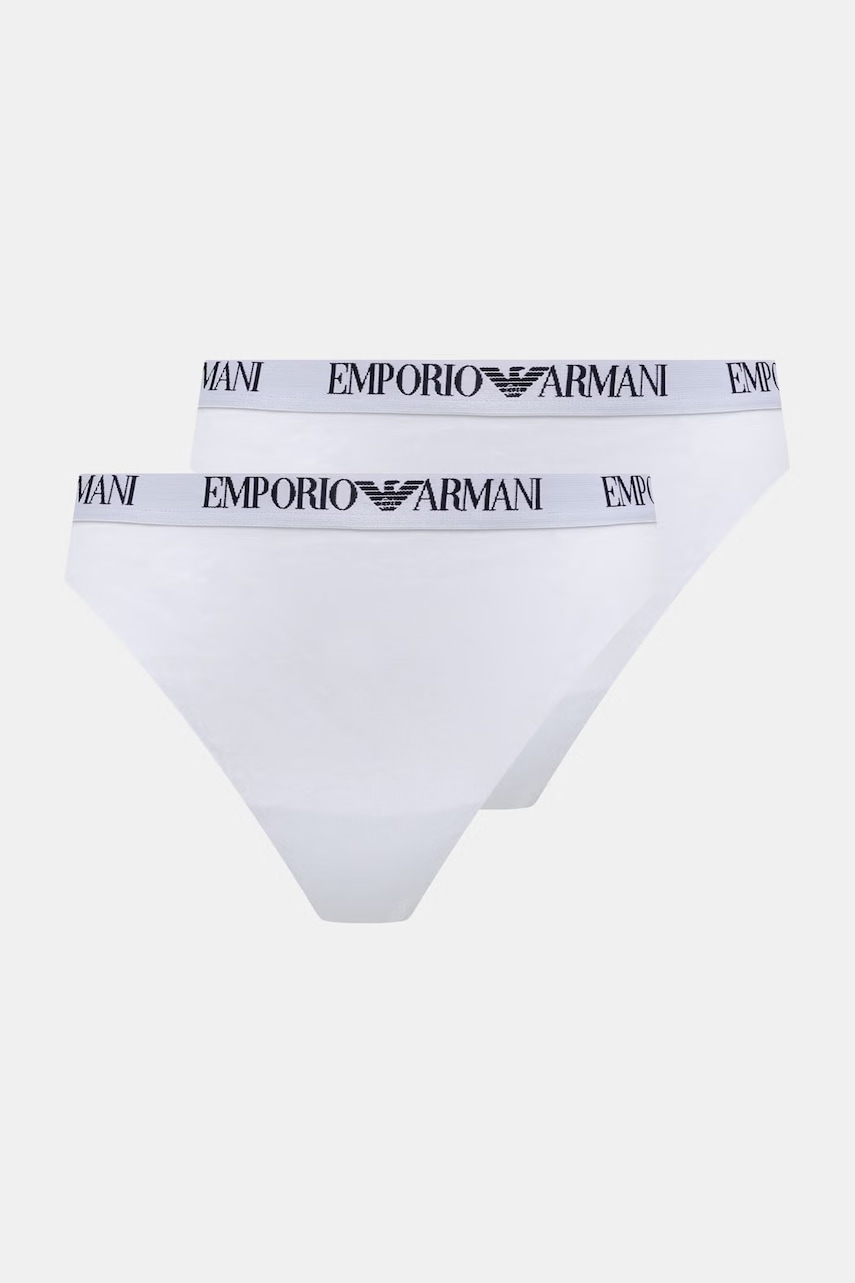 Emporio Armani Underwear nohavičky dámske s bavlnou 2-pack