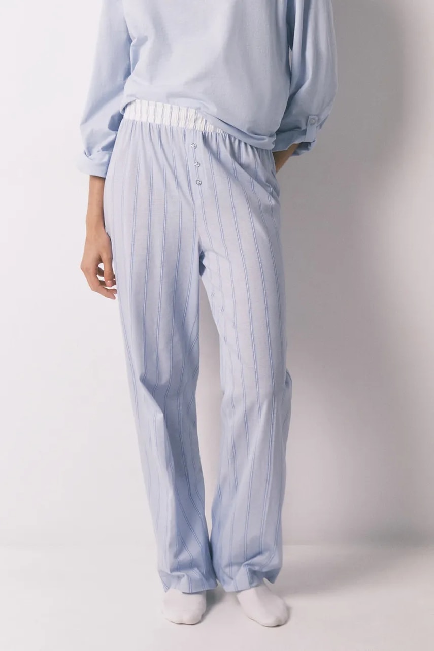 women'secret pantaloni de pijama din bumbac