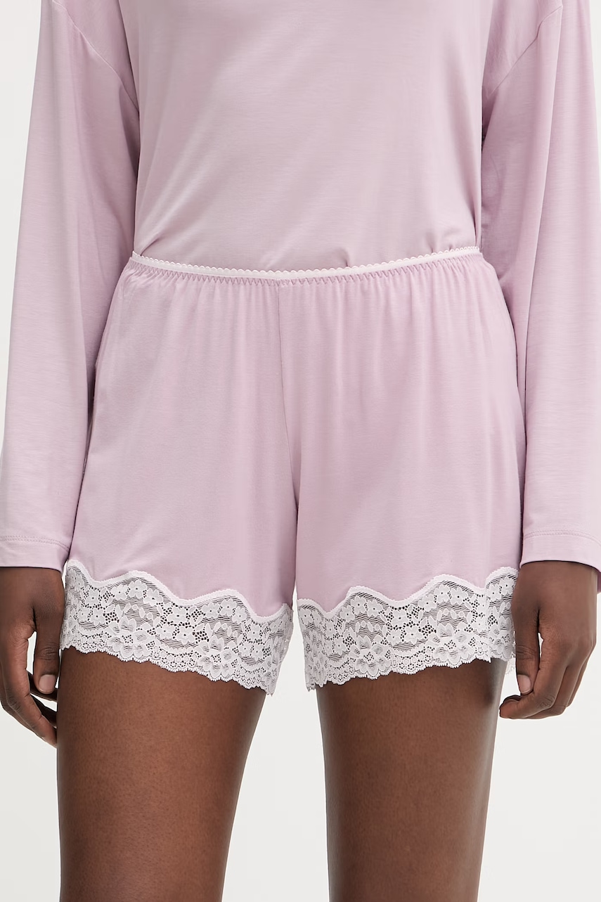 United Colors of Benetton pantaloni scurți de pijama pentru femei, cu vâscoză