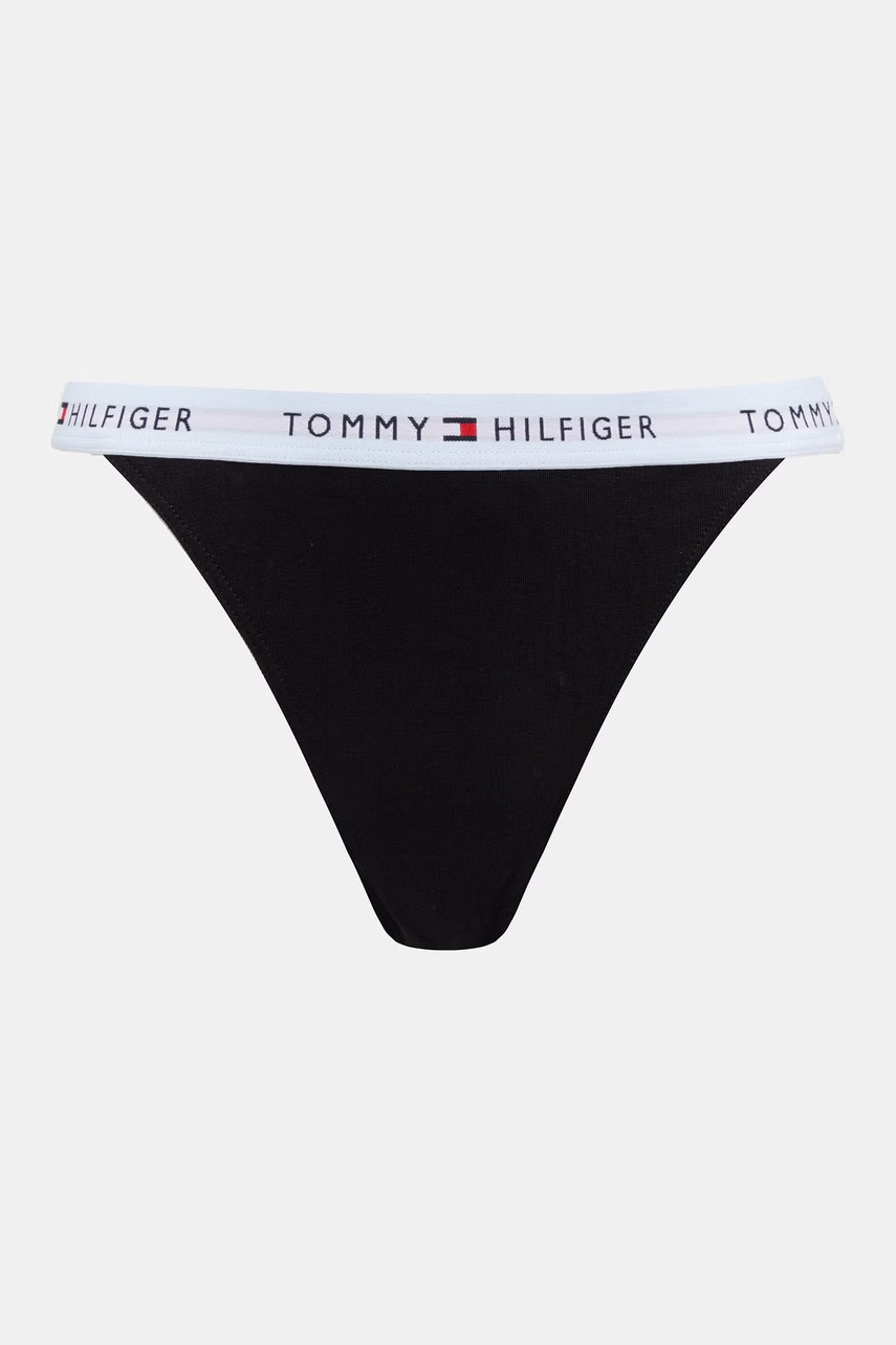 Tommy Hilfiger tangá dámske bavlnené s elastanom 3-pak