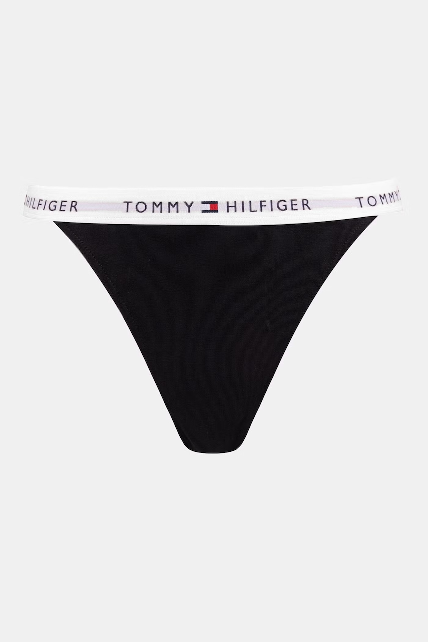Tommy Hilfiger tangá dámske bavlnené s elastanom 3-pak