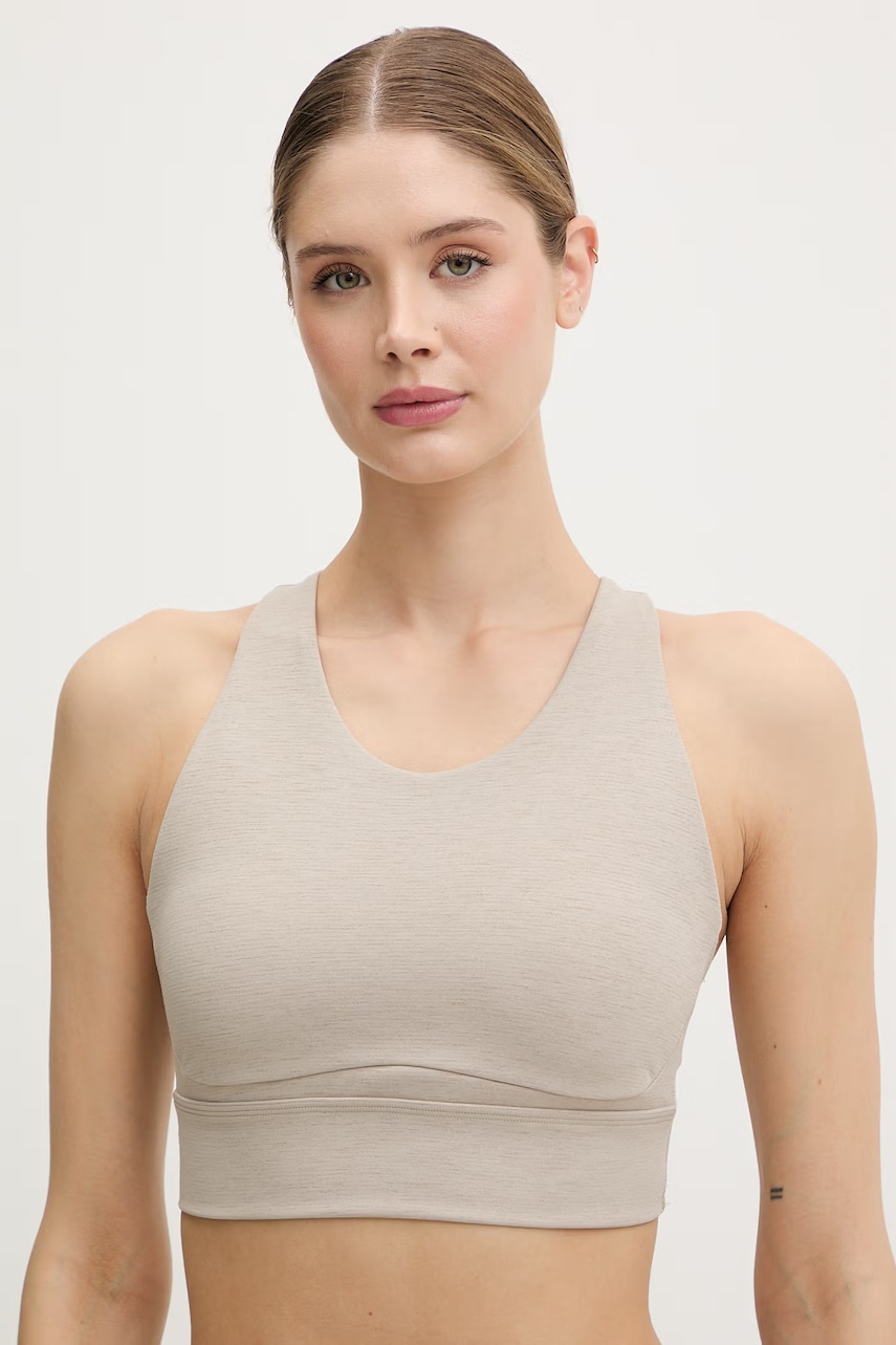 Sweaty Betty biustonosz sportowy Soft Move brązowy SB10506B