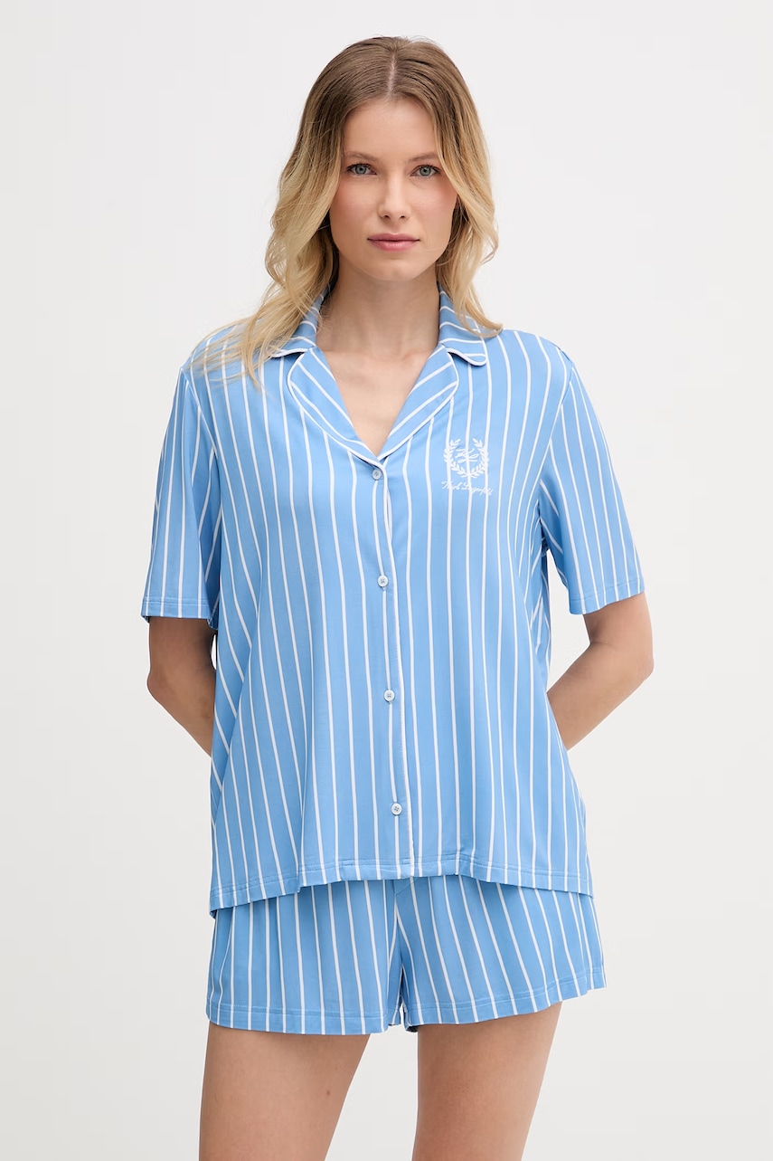 Karl Lagerfeld Pijama din două piese de femei cu vâscoză HOTEL KARL