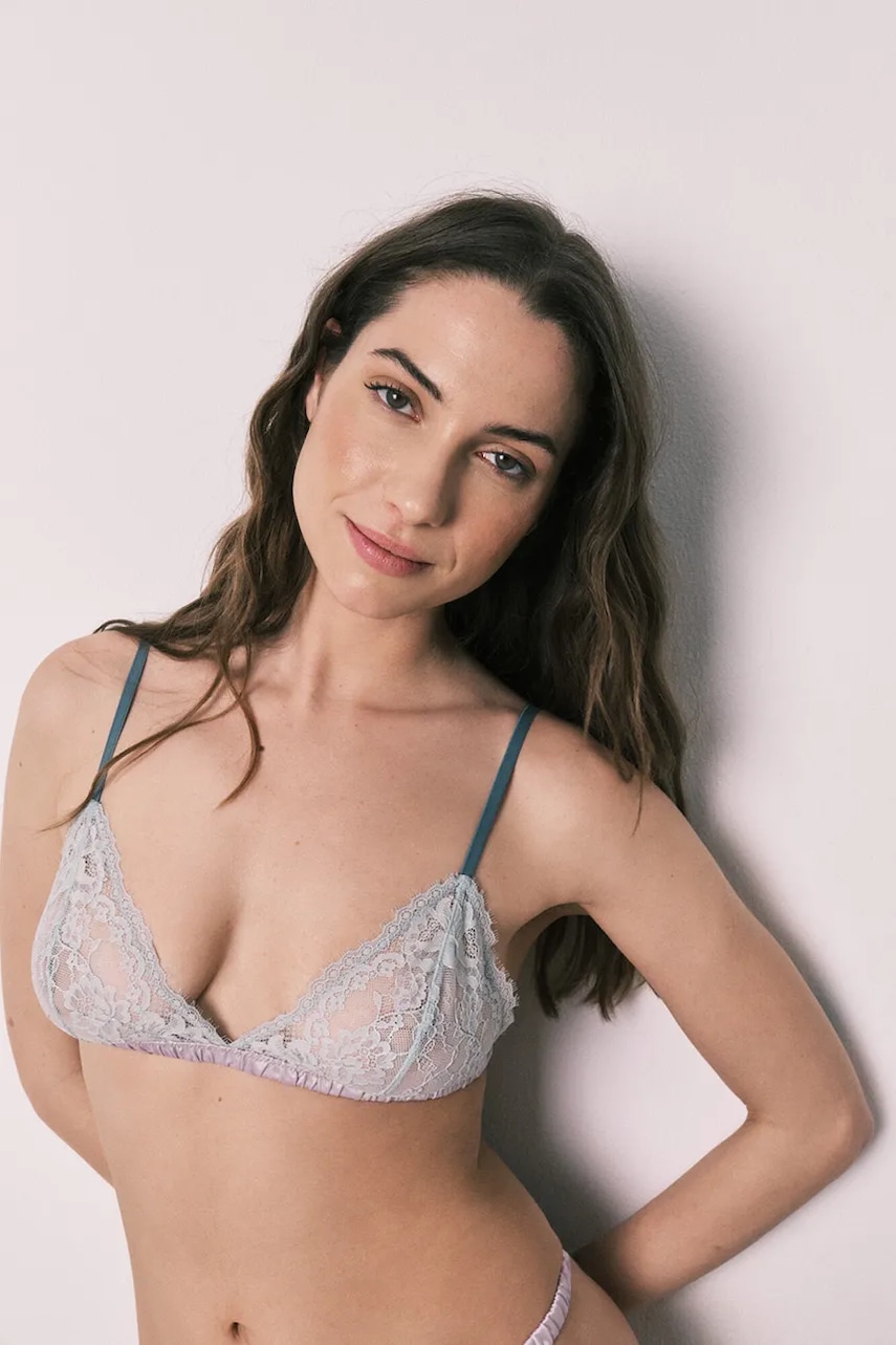 Women'secret Sutien triunghi dantelă