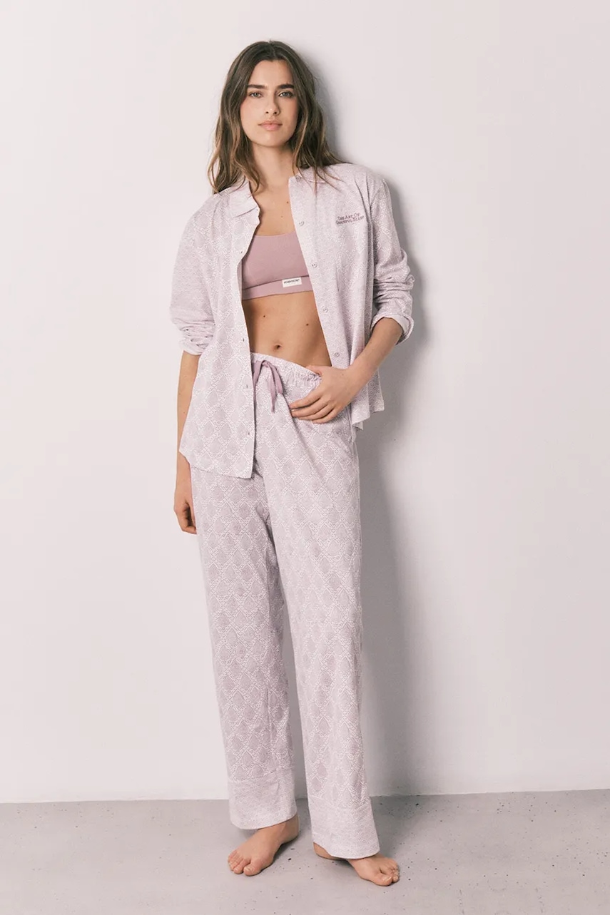 women'secret compleu loungewear de pentru femei, din bumbac