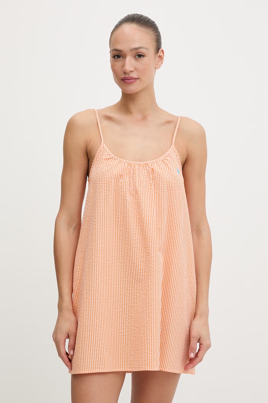 Polo Ralph Lauren cămașă de noapte pentru femei, din bumbac