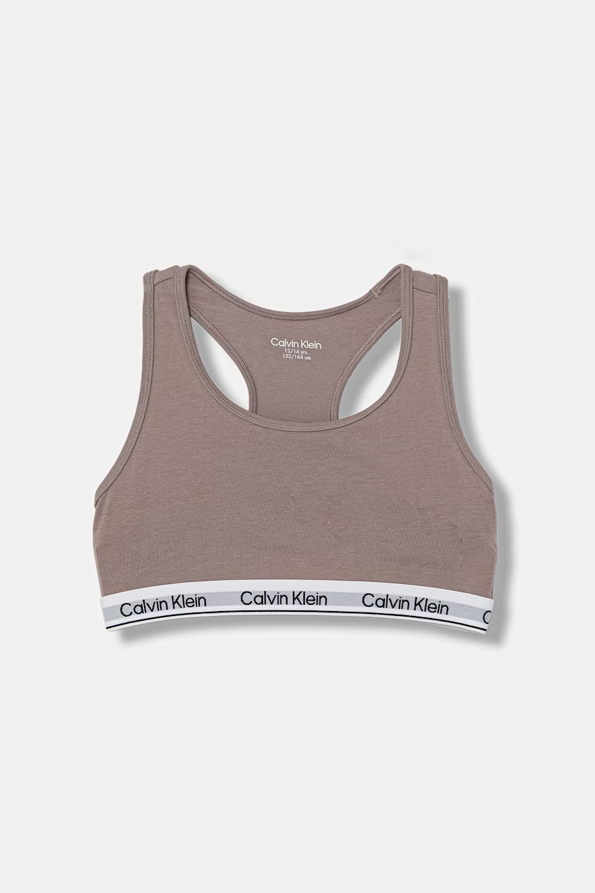 Calvin Klein Underwear podprsenka detská bavlnená s elastanom 2-pak