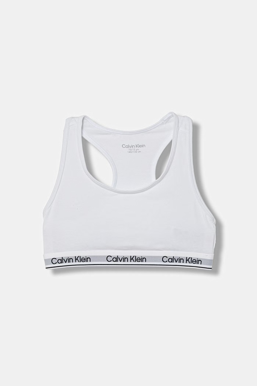 Calvin Klein Underwear podprsenka detská bavlnená s elastanom 2-pak