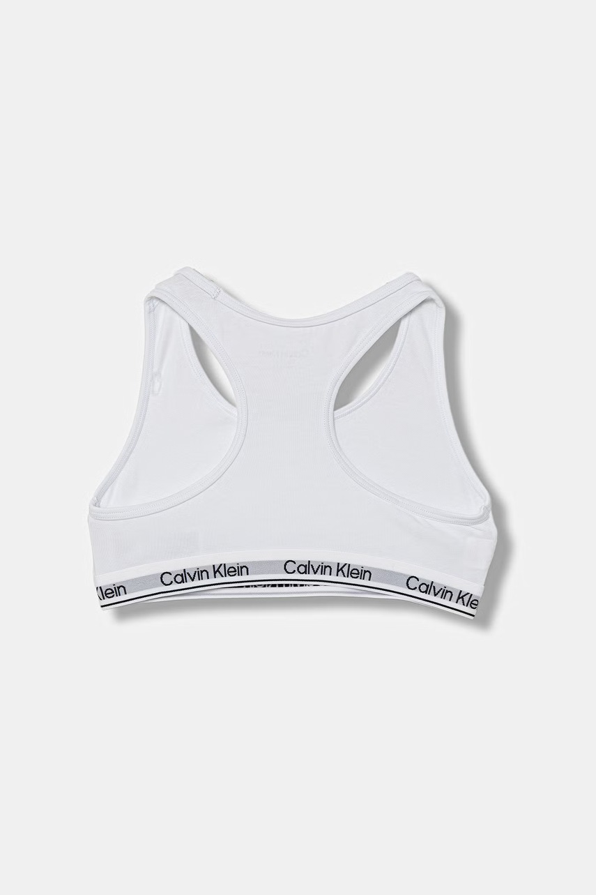 Calvin Klein Underwear podprsenka detská bavlnená s elastanom 2-pak