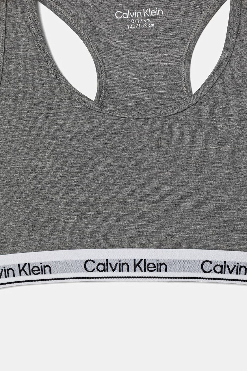 Calvin Klein Underwear podprsenka detská bavlnená s elastanom 3-balenie