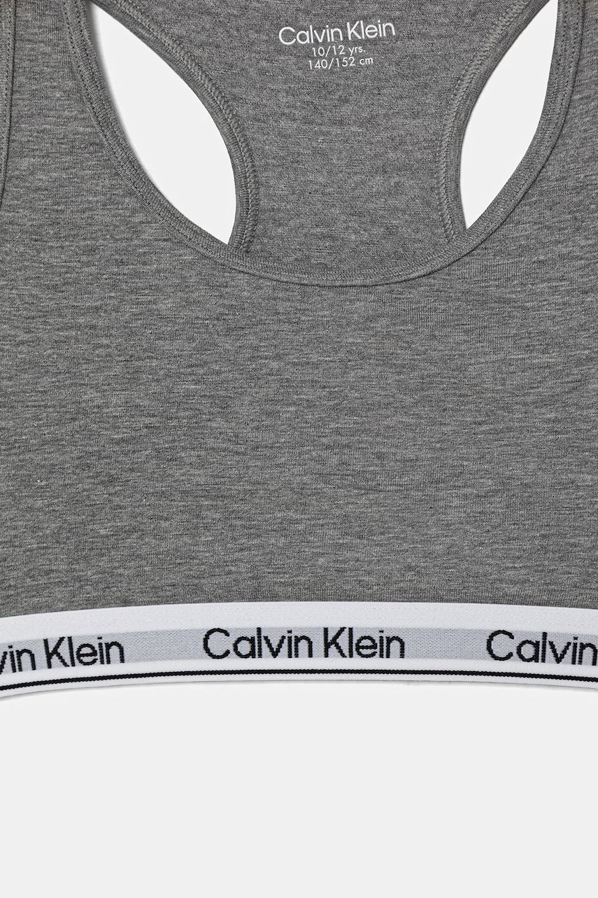 Calvin Klein Underwear podprsenka detská bavlnená s elastanom 3-balenie