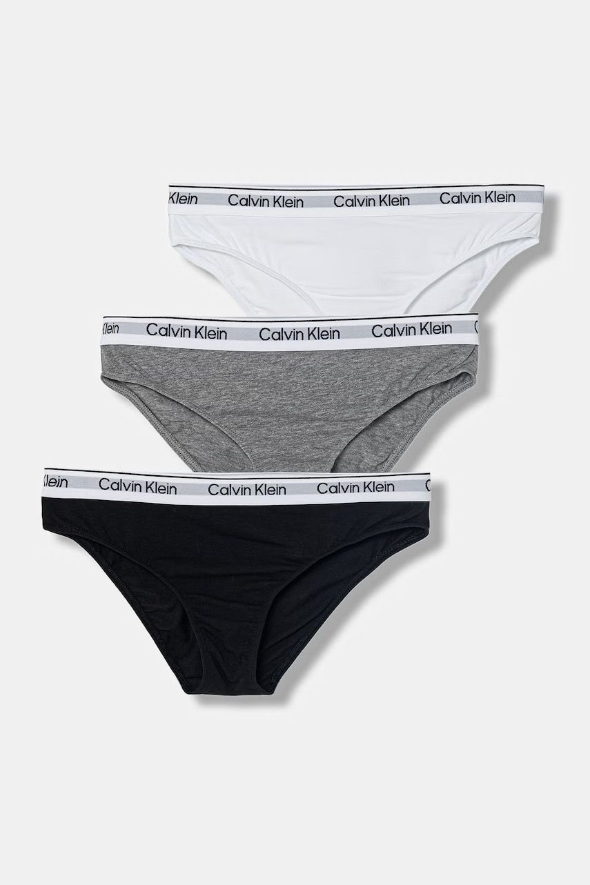 Calvin Klein Underwear nohavičky dámske bavlnené s elastanom 3-pak