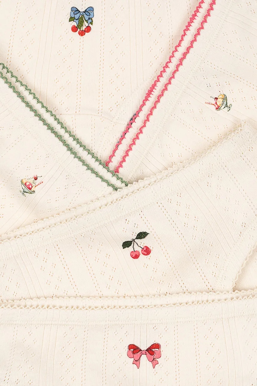 Detské bavlnené nohavičky Konges Sløjd MINNA GIRL UNDERPANTS GOTS 5-pak