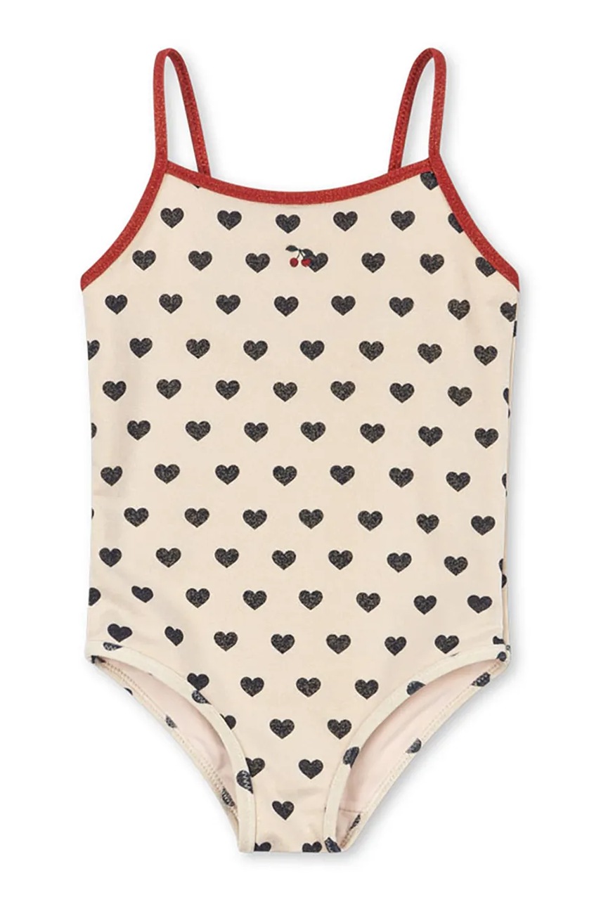 Konges Sløjd costum de baie dintr-o bucată pentru copii MANON GLITTER SWIMSUIT