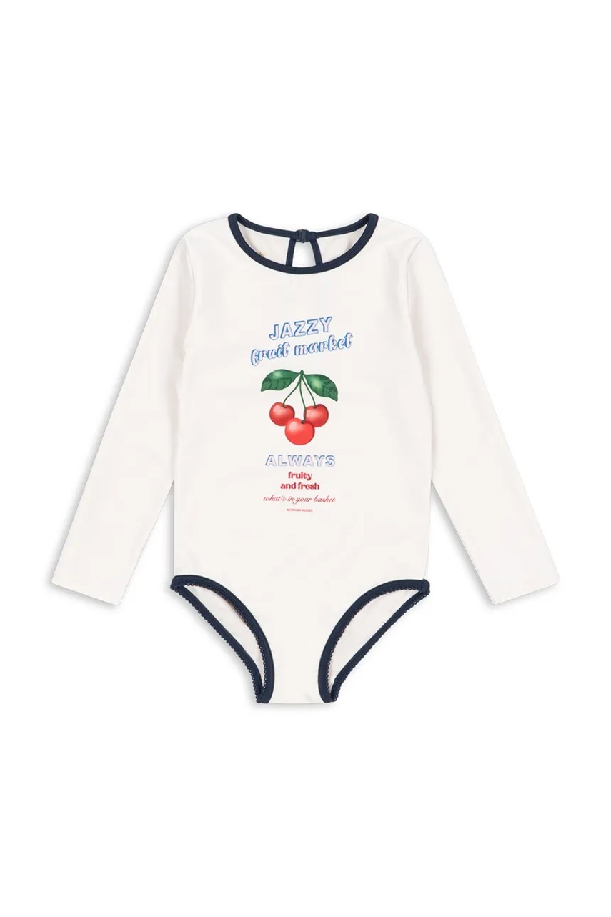 Konges Sløjd costum de baie dintr-o bucată pentru copii VILJA LS SWIMSUIT GRS