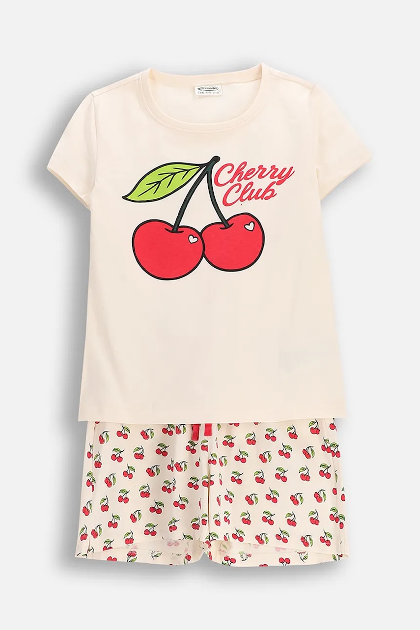 Coccodrillo pijamale de bumbac pentru copii