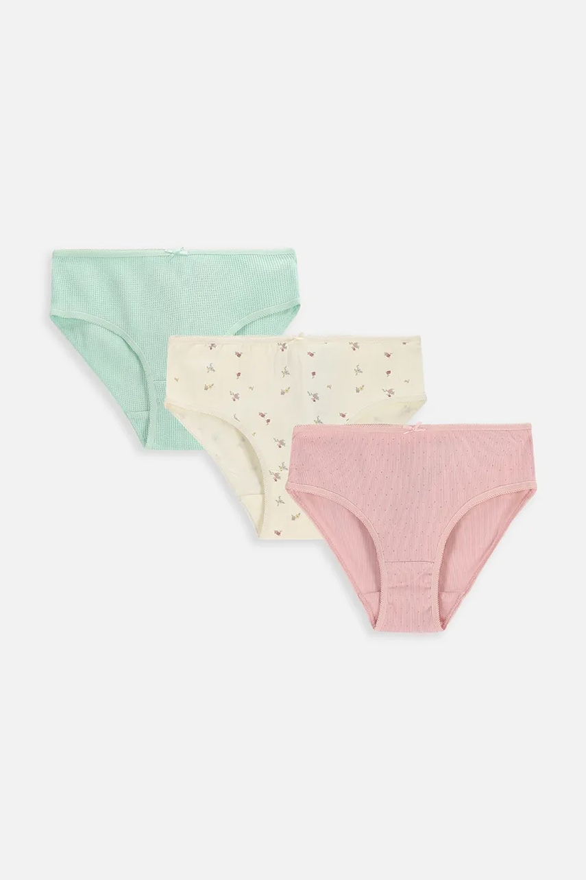 Coccodrillo Kalhotky dětské bavlněné s elastanem 3-pack