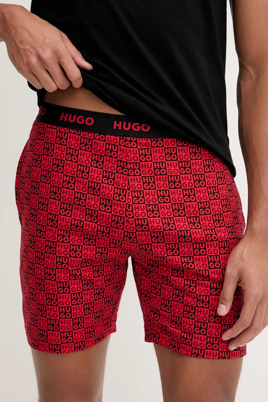 Pyžamo HUGO AARON_SHORT SET (obrázek 3)