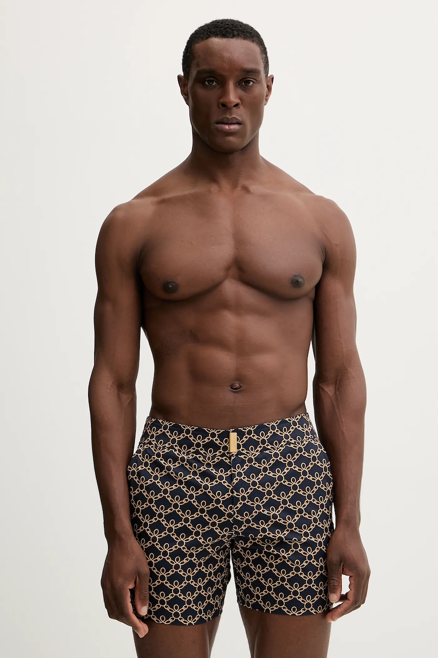 Vilebrequin pantaloni scurți de baie MENISE culoarea bleumarin, NISDF124