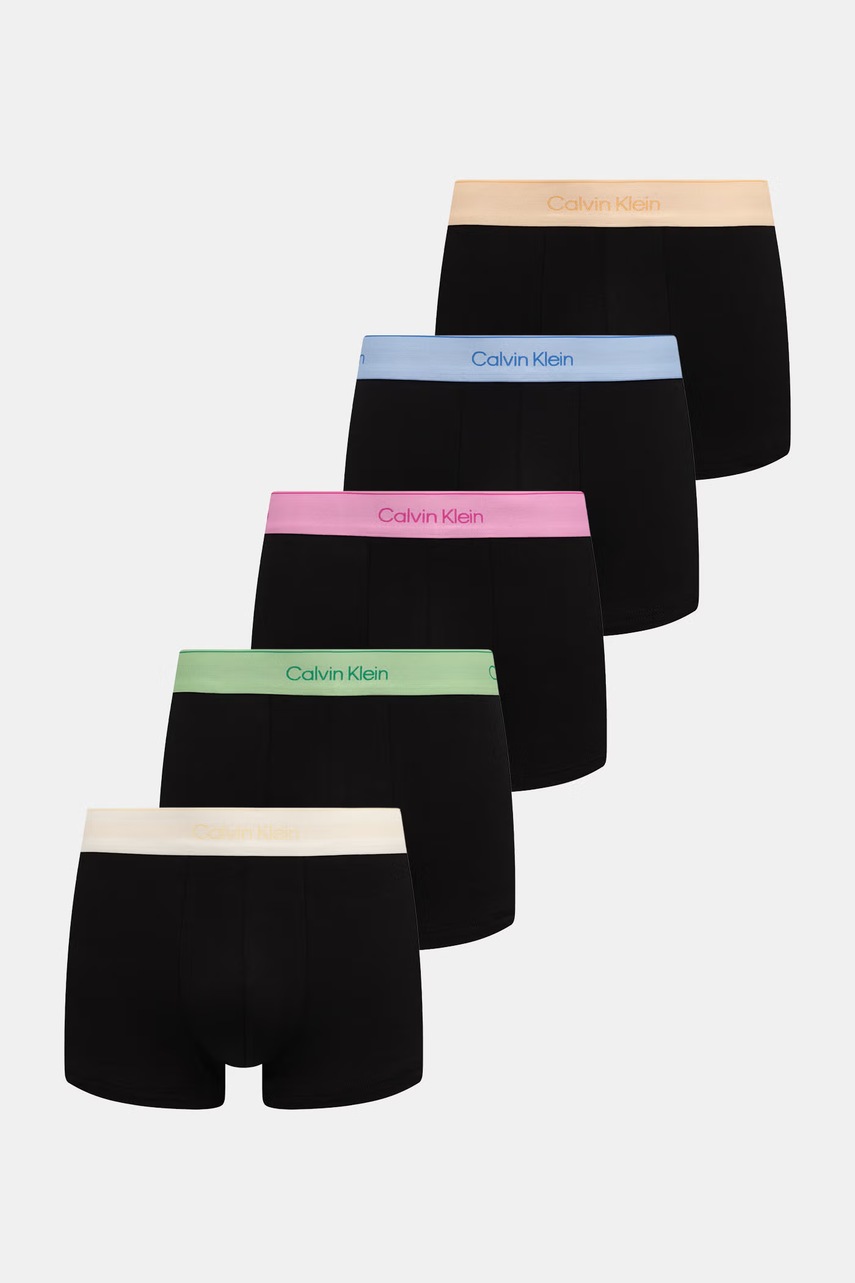 Levně Calvin Klein Underwear přiléhavé pánské boxerky 5-pack