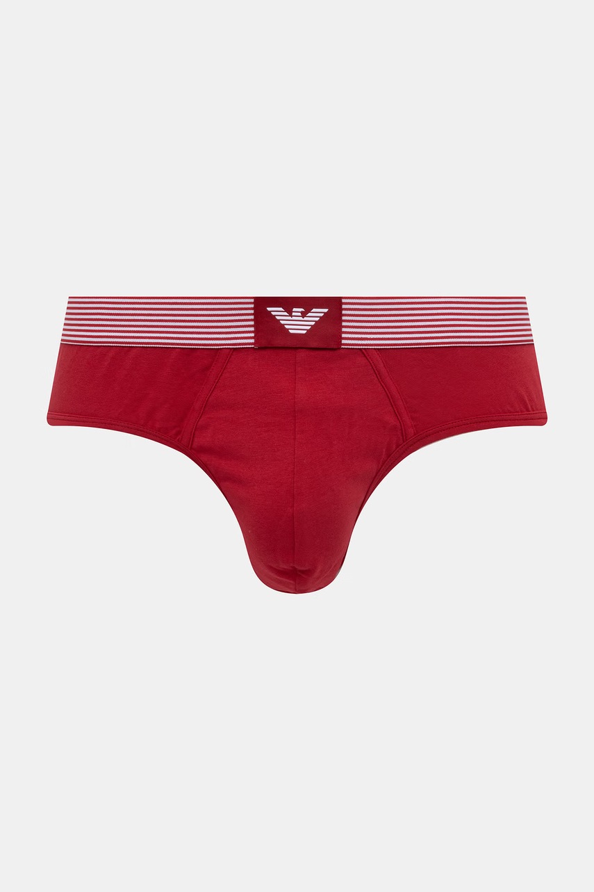 Emporio Armani Underwear slipy pánske bavlnené s elastanom 2-pak