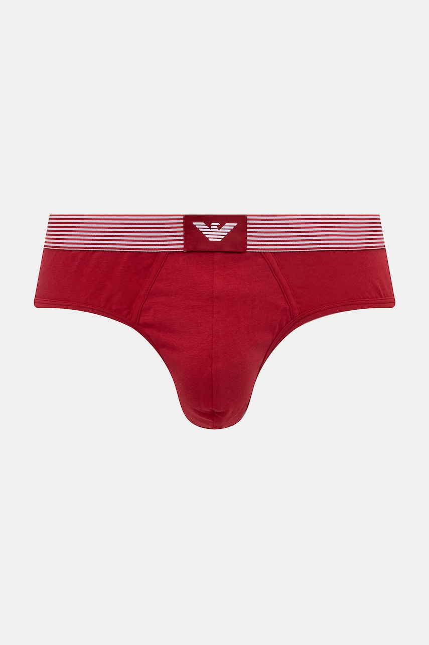 Emporio Armani Underwear slipy pánske bavlnené s elastanom 2-pak