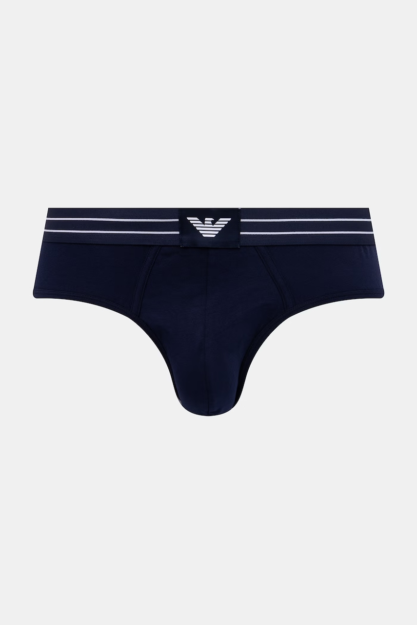 Emporio Armani Underwear slipy pánske bavlnené s elastanom 2-pak