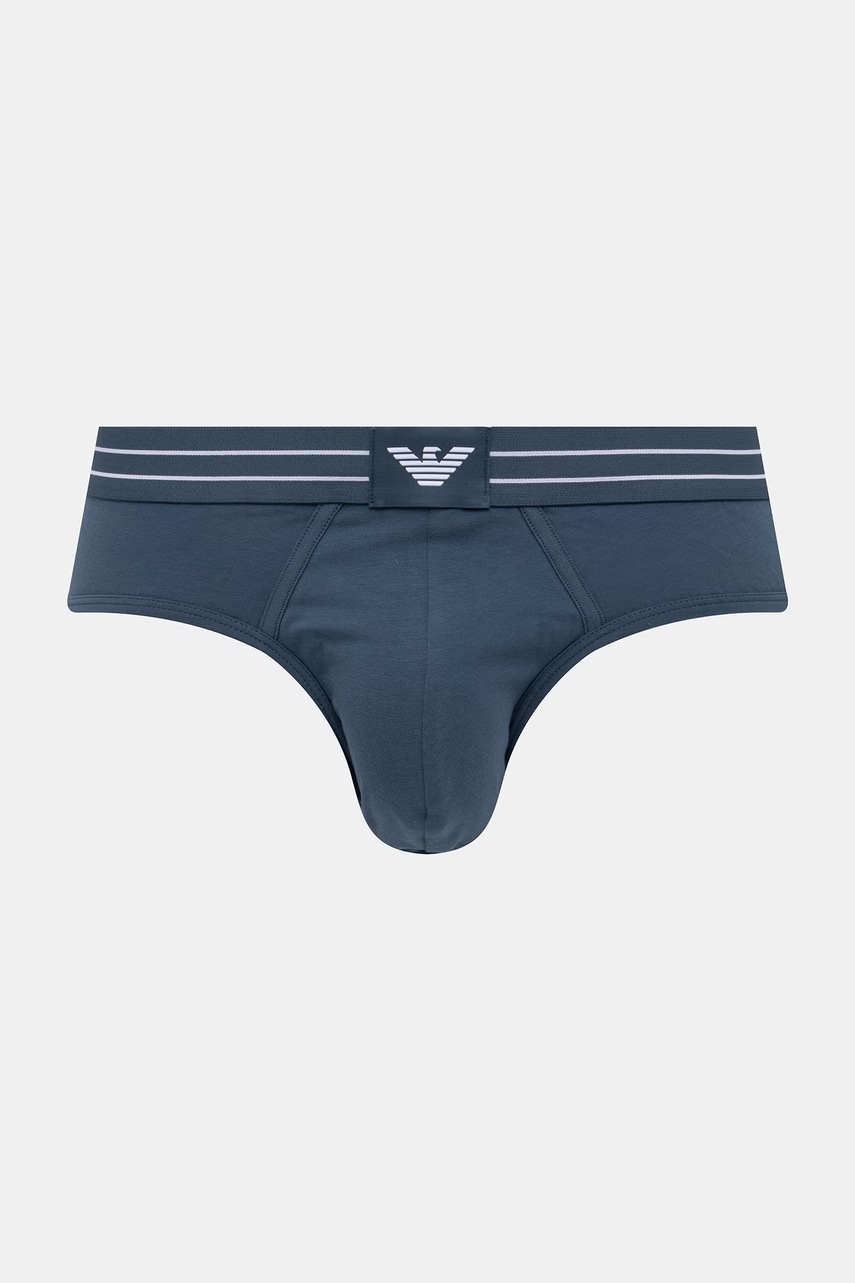 Emporio Armani Underwear slipy pánske bavlnené s elastanom 2-pak