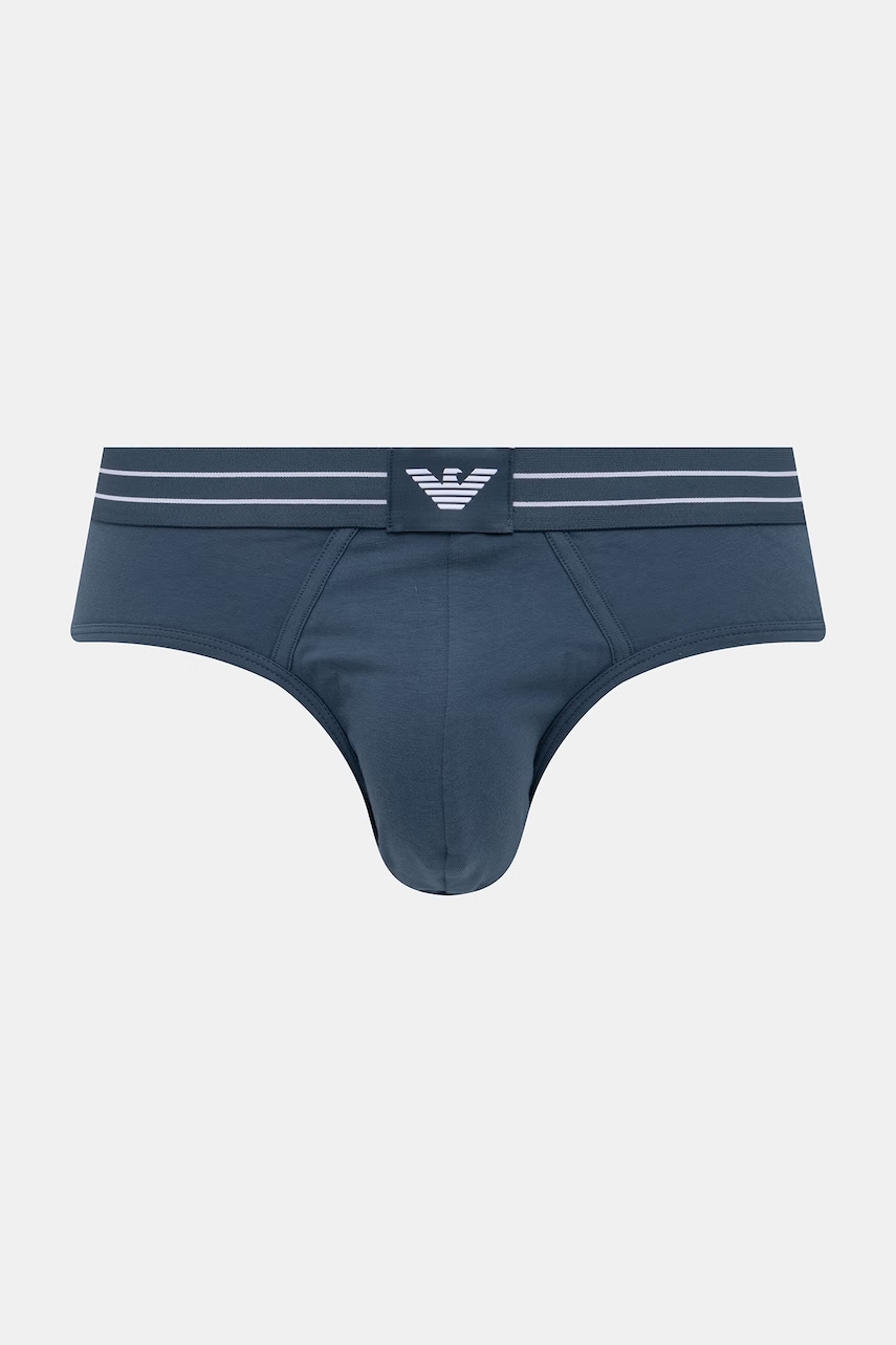 Emporio Armani Underwear slipy pánske bavlnené s elastanom 2-pak
