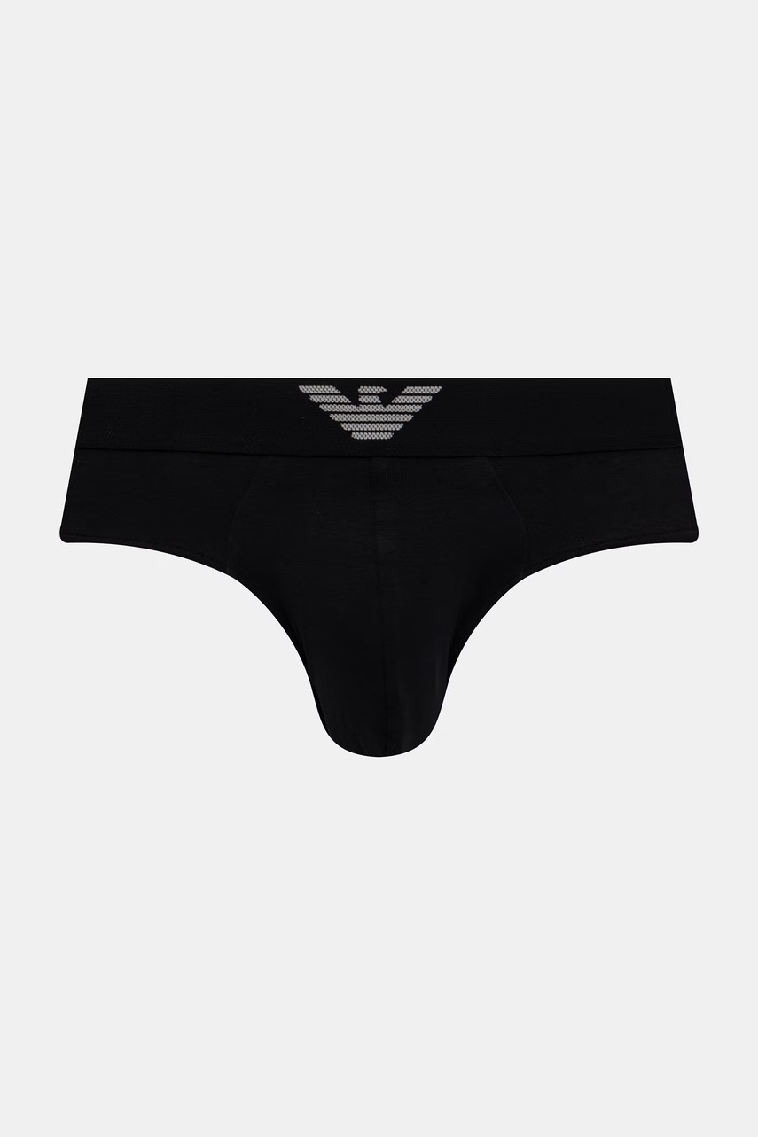 Pánske bavlnené slipy s elastanom Emporio Armani Underwear 2-pak