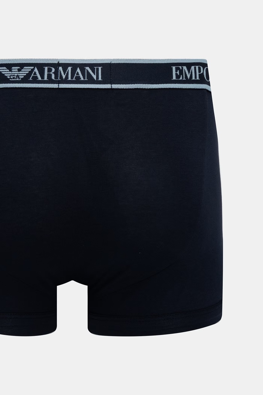 Emporio Armani Underwear priliehavé boxerky pánske 3-pak