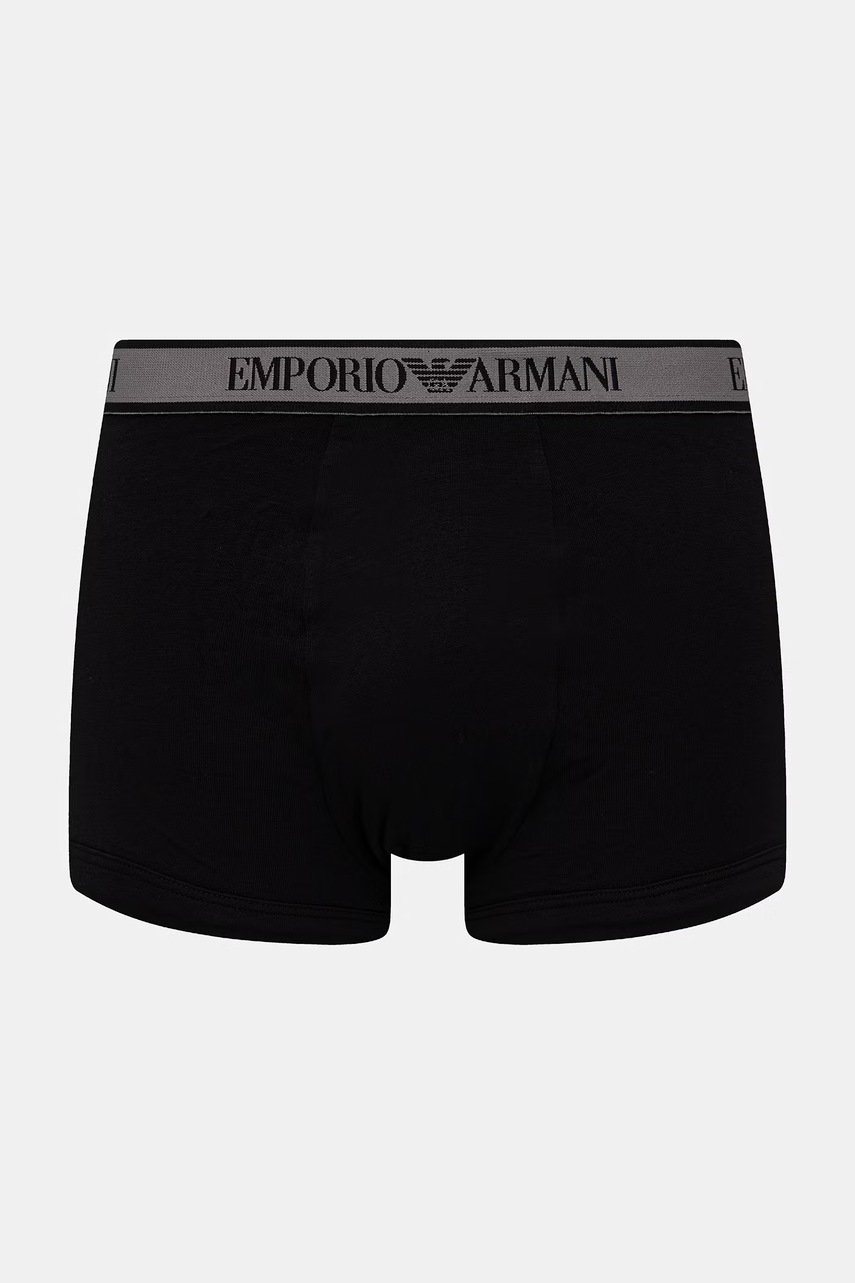 Emporio Armani Underwear priliehavé boxerky pánske 3-pak