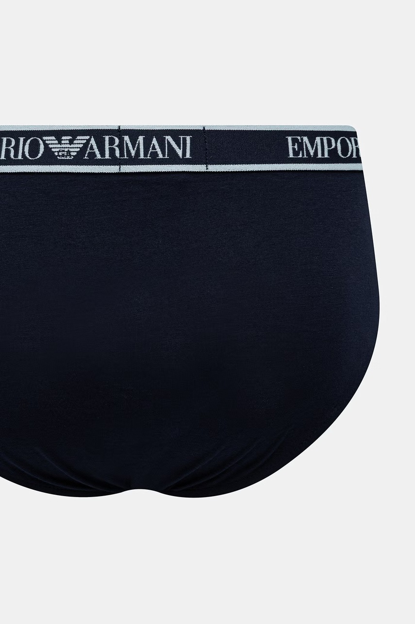 Emporio Armani Underwear slipy pánské s bavlnou 3-pack (obrázek 5)