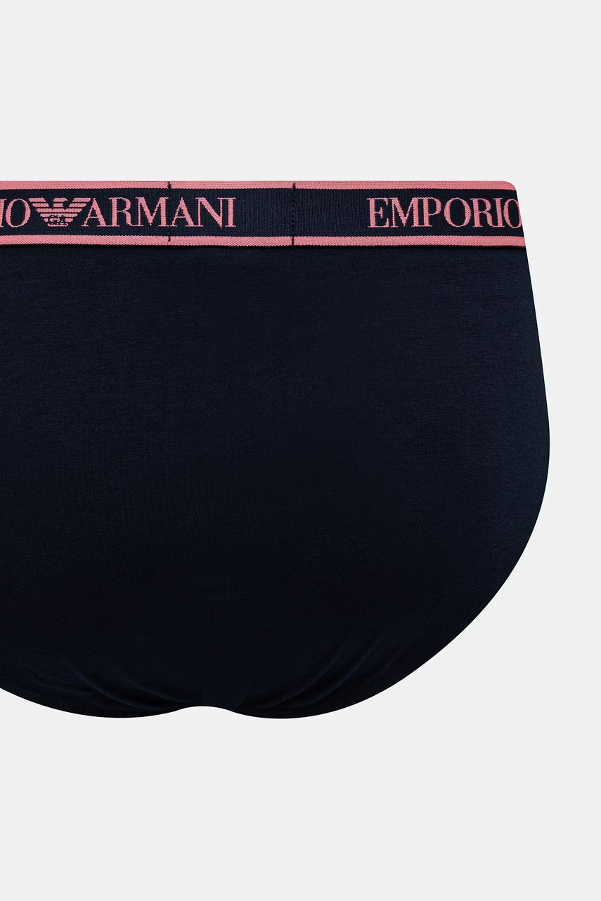 Emporio Armani Underwear slipy pánské s bavlnou 3-pack (obrázek 6)