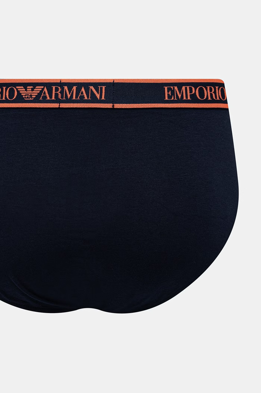 Emporio Armani Underwear slipy pánské s bavlnou 3-pack (obrázek 7)