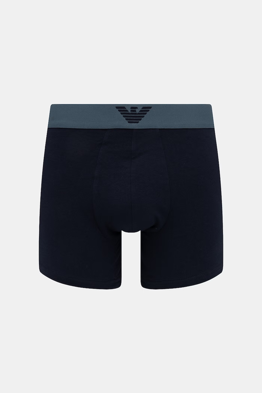 Pánske bavlnené boxerky s elastanom Emporio Armani Underwear 2-pak