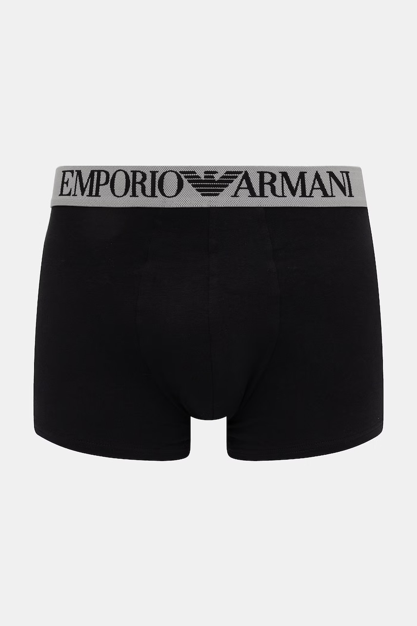 Pánske bavlnené boxerky s elastanom Emporio Armani Underwear 2-pak