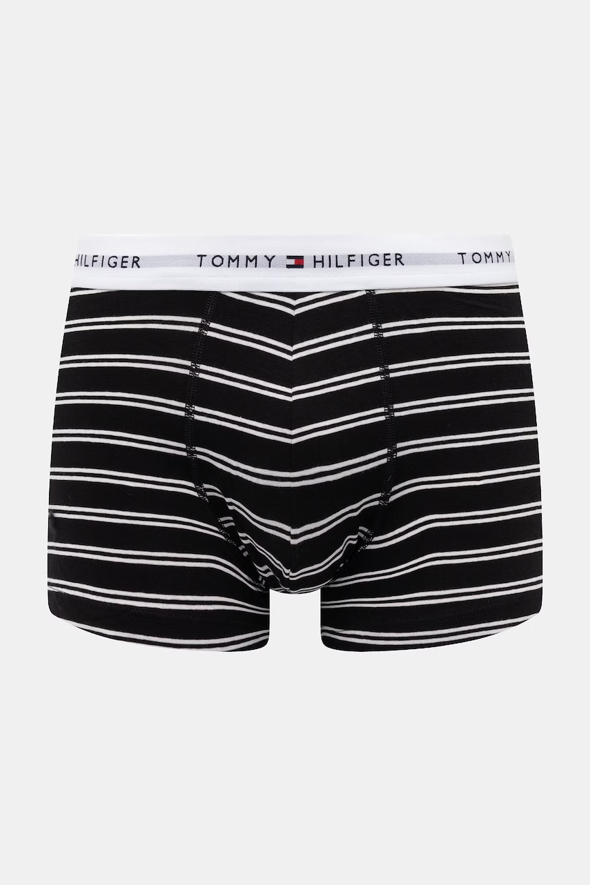 Tommy Hilfiger boxerky pánske bavlnené s elastanom 3-pak