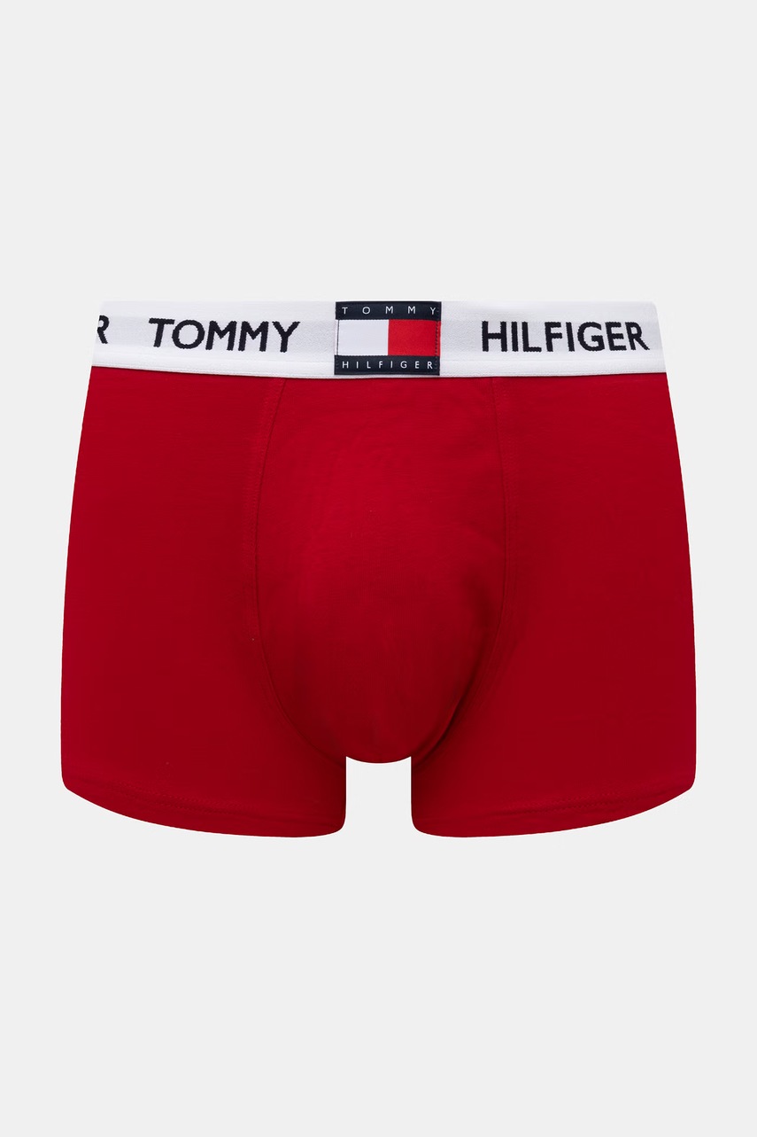 Tommy Hilfiger boxerky pánske bavlnené s elastanom 3-pak