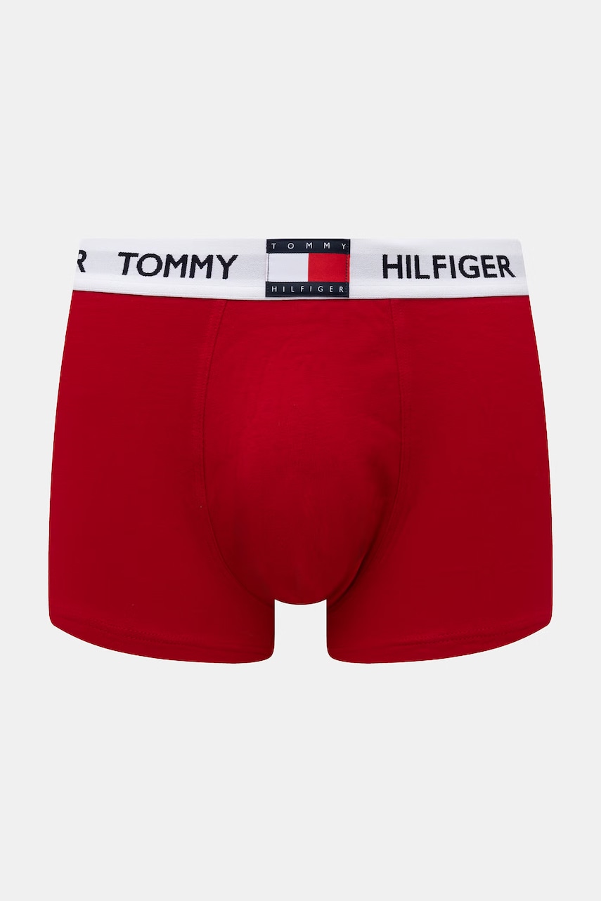 Tommy Hilfiger boxerky pánske bavlnené s elastanom 3-pak