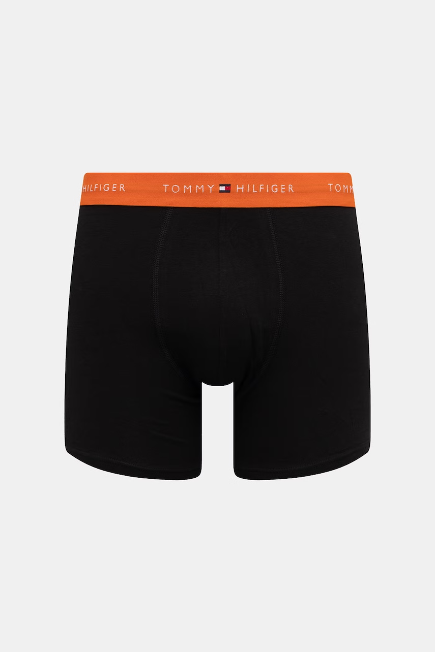 Tommy Hilfiger boxerky pánske bavlnené s elastanom 3-pak