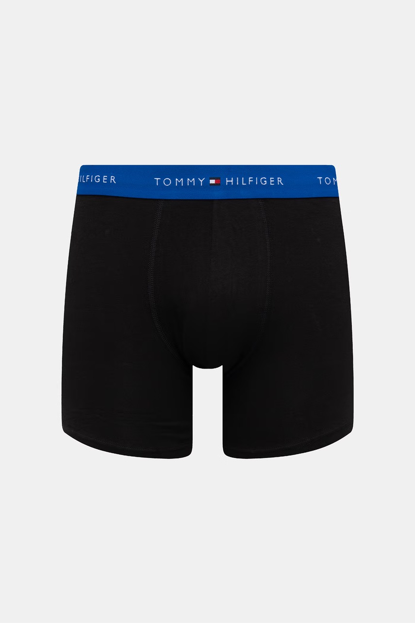 Tommy Hilfiger boxerky pánske bavlnené s elastanom 3-pak
