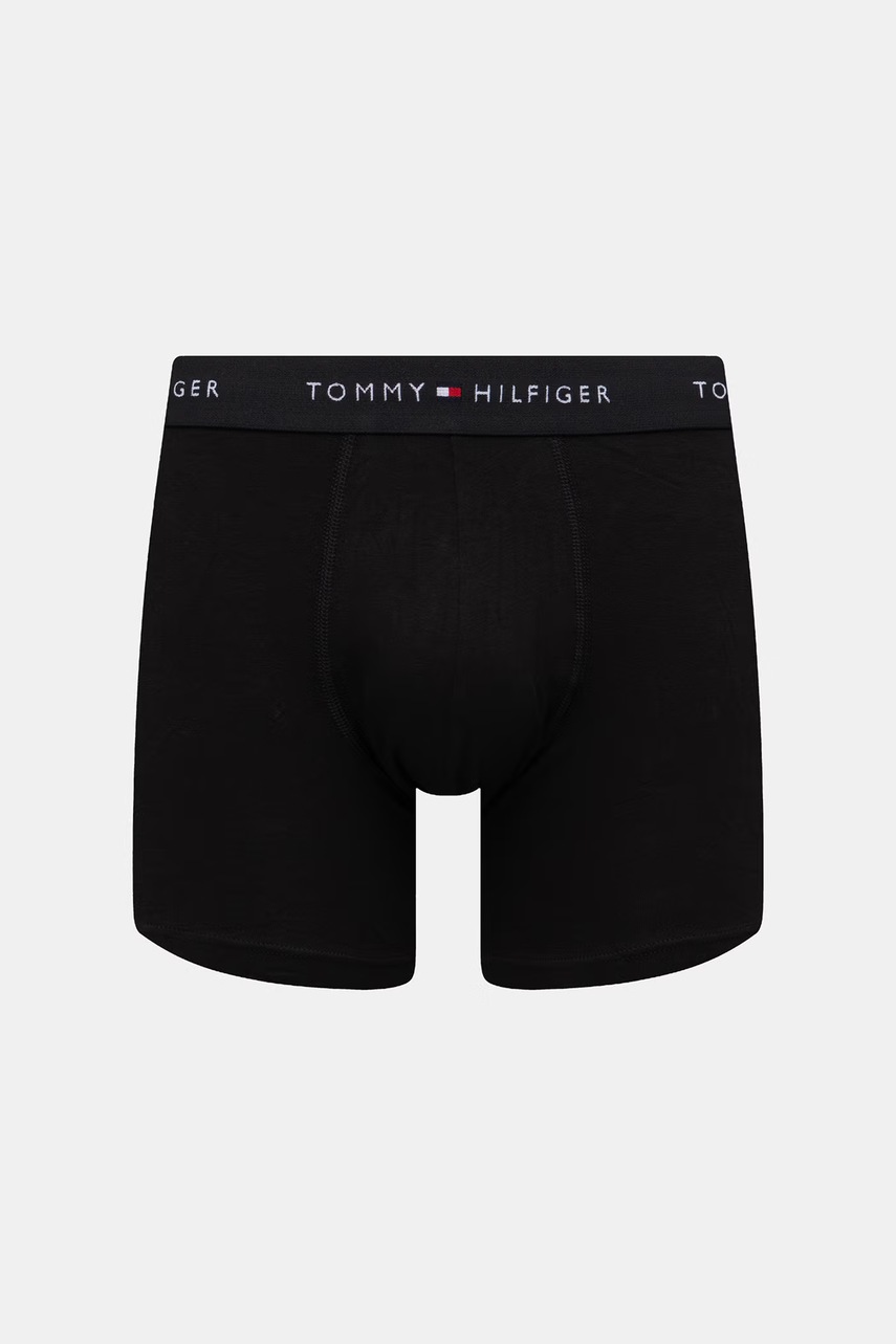 Tommy Hilfiger boxerky pánske bavlnené s elastanom 3-pak