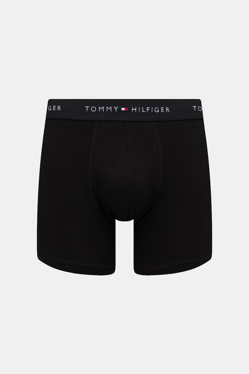 Tommy Hilfiger boxerky pánske bavlnené s elastanom 3-pak