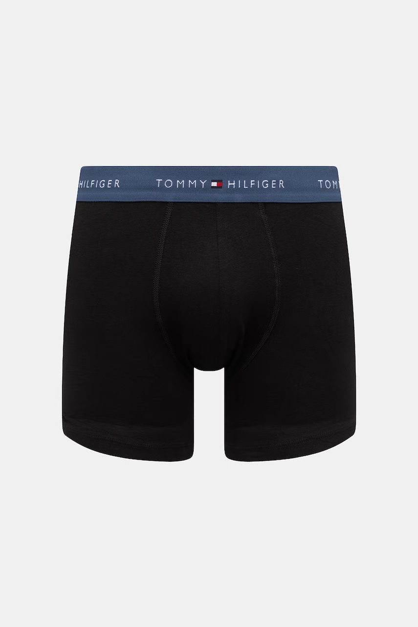 Tommy Hilfiger boxerky pánske bavlnené s elastanom 3-pak