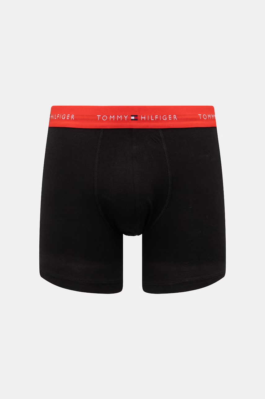 Tommy Hilfiger boxerky pánske bavlnené s elastanom 3-pak