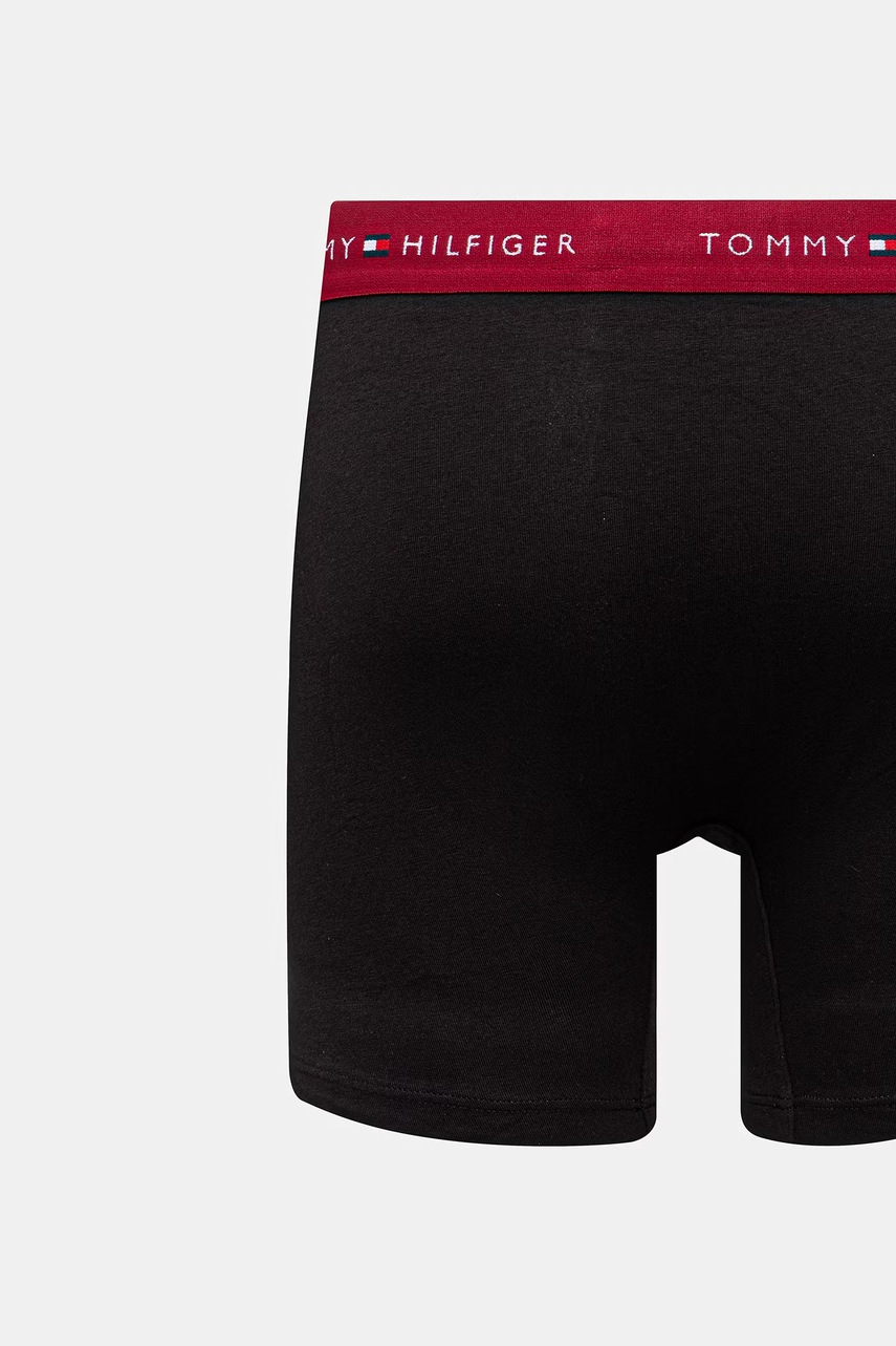 Tommy Hilfiger boxerky pánske bavlnené s elastanom 3-pak